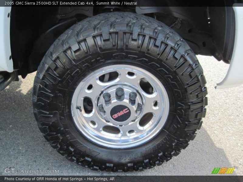 Summit White / Neutral 2005 GMC Sierra 2500HD SLT Extended Cab 4x4