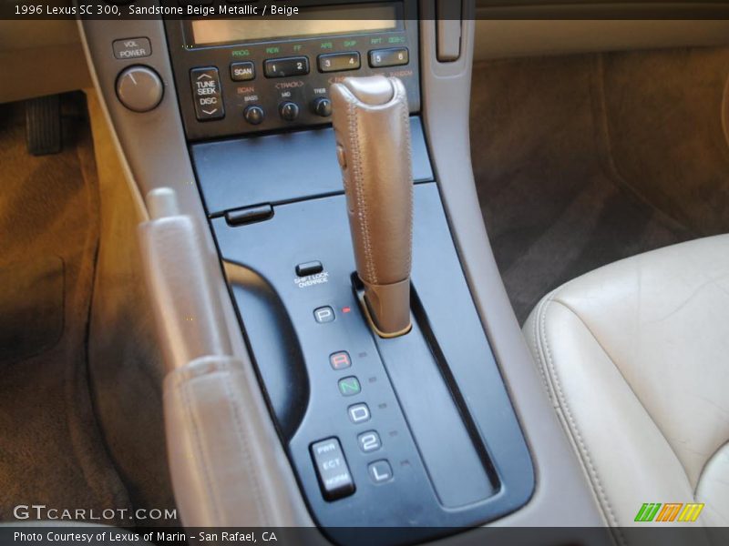 Sandstone Beige Metallic / Beige 1996 Lexus SC 300