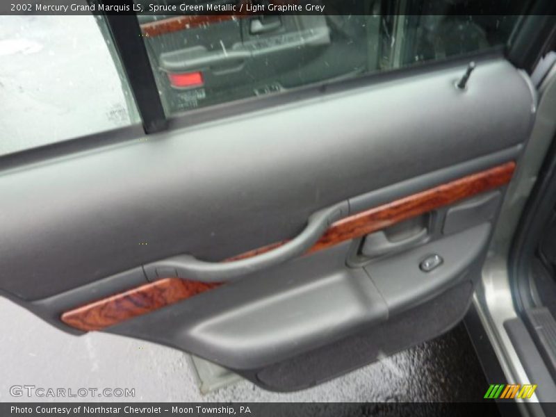 Spruce Green Metallic / Light Graphite Grey 2002 Mercury Grand Marquis LS