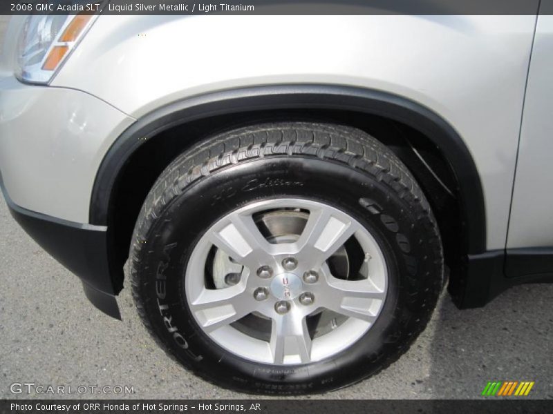 Liquid Silver Metallic / Light Titanium 2008 GMC Acadia SLT