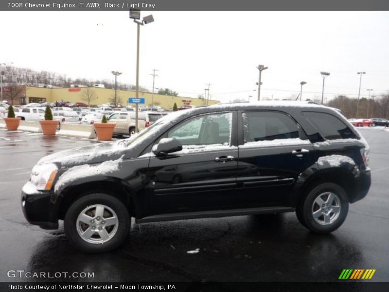Black / Light Gray 2008 Chevrolet Equinox LT AWD