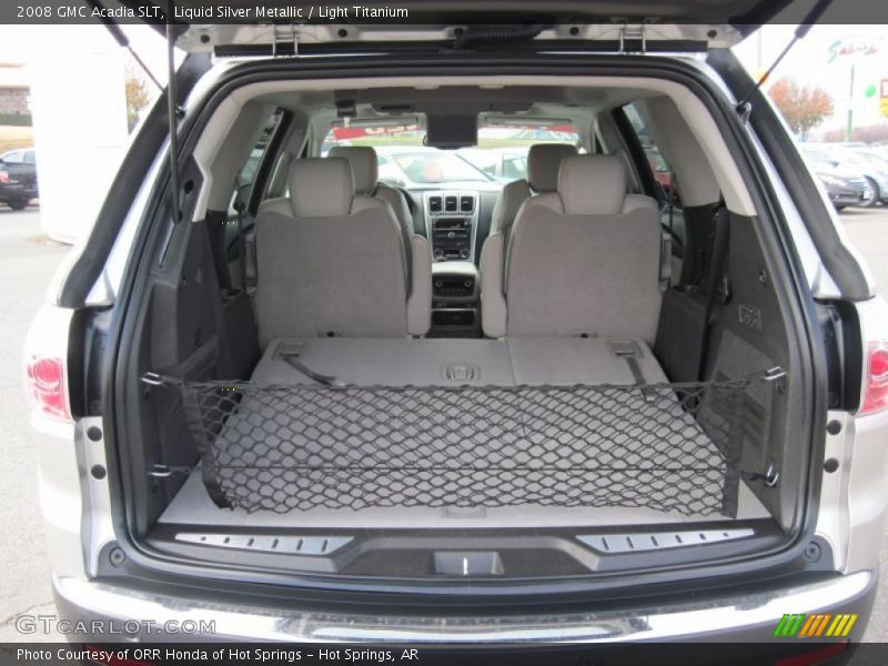 Liquid Silver Metallic / Light Titanium 2008 GMC Acadia SLT