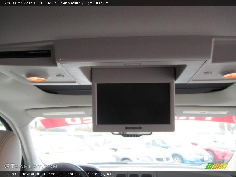 Liquid Silver Metallic / Light Titanium 2008 GMC Acadia SLT