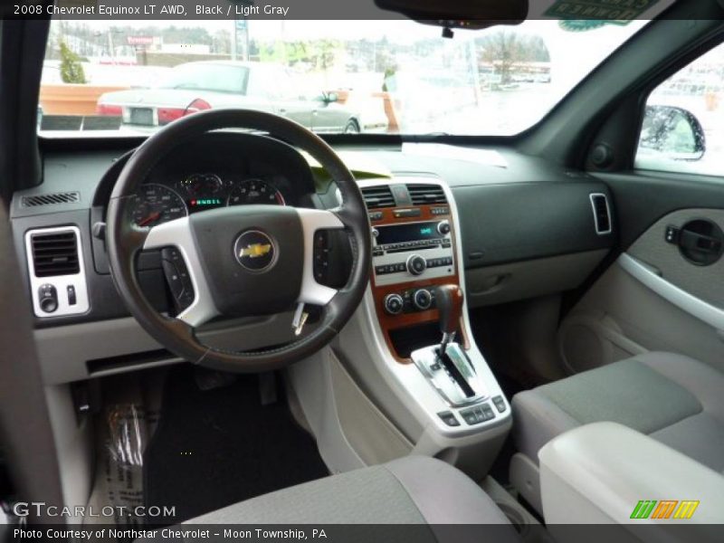 Black / Light Gray 2008 Chevrolet Equinox LT AWD