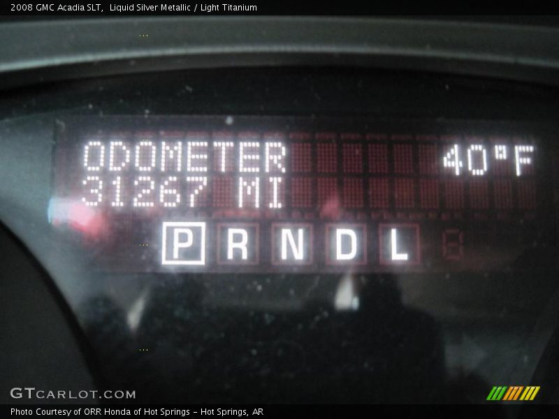 Liquid Silver Metallic / Light Titanium 2008 GMC Acadia SLT