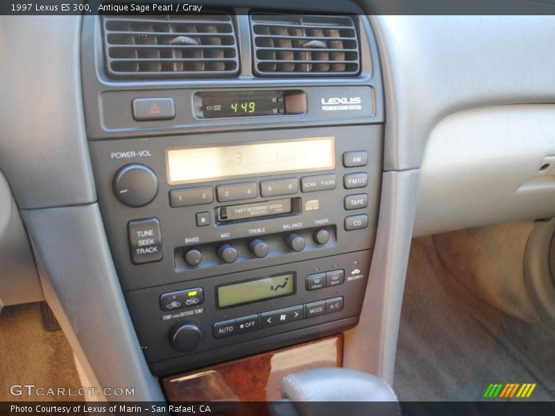 Antique Sage Pearl / Gray 1997 Lexus ES 300