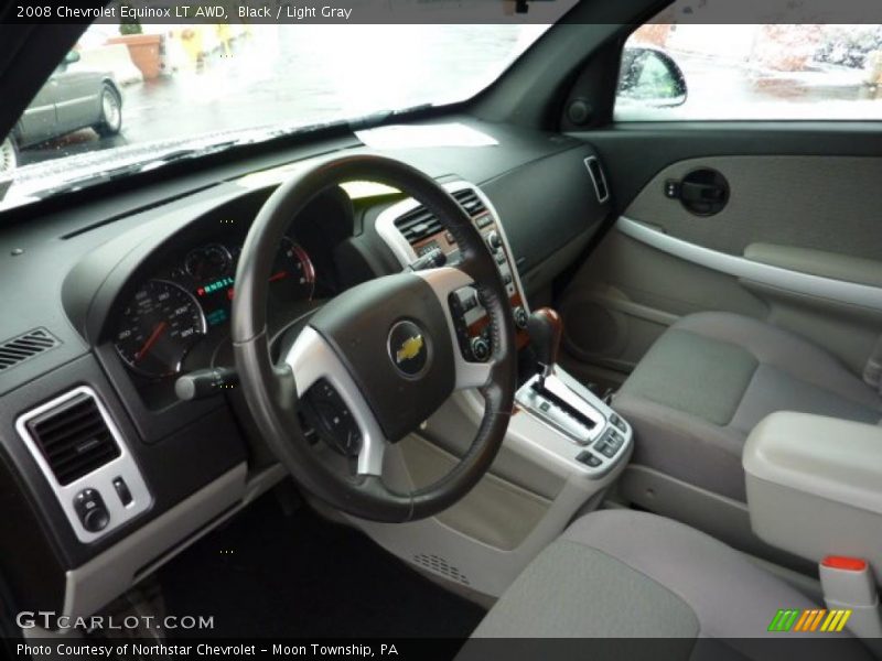 Black / Light Gray 2008 Chevrolet Equinox LT AWD