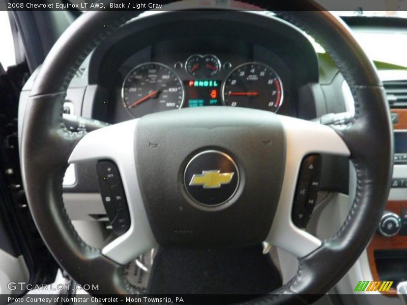 Black / Light Gray 2008 Chevrolet Equinox LT AWD