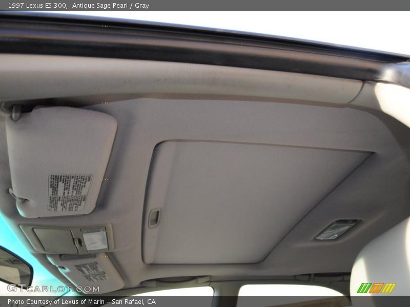 Antique Sage Pearl / Gray 1997 Lexus ES 300