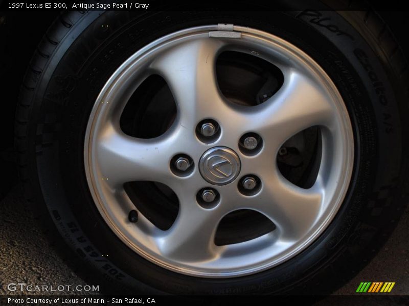 Antique Sage Pearl / Gray 1997 Lexus ES 300