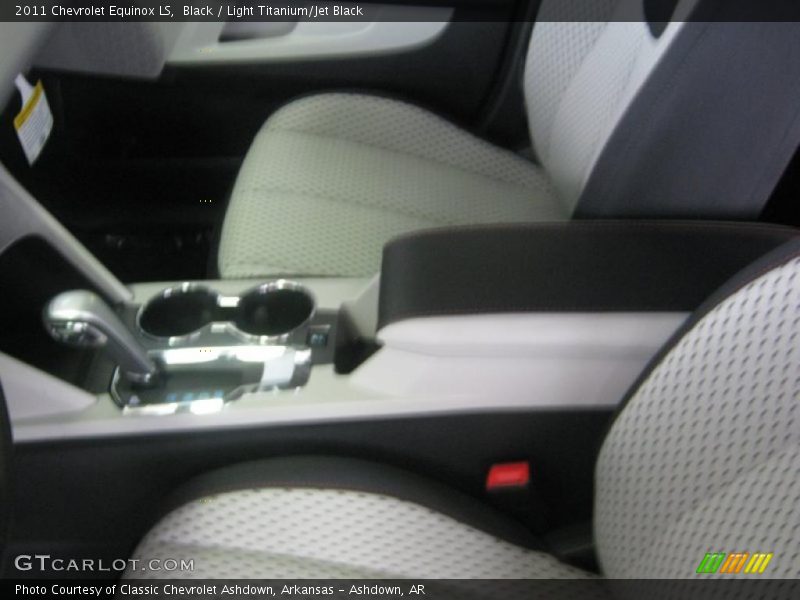 Black / Light Titanium/Jet Black 2011 Chevrolet Equinox LS