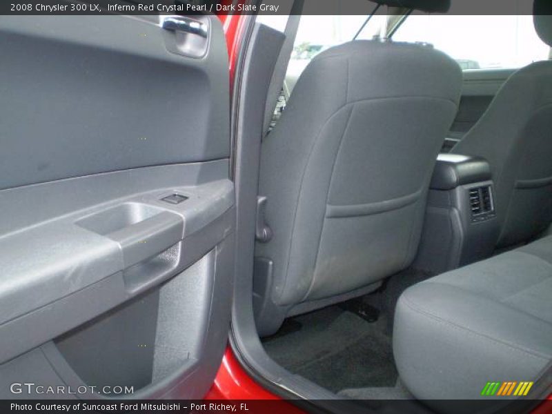 Inferno Red Crystal Pearl / Dark Slate Gray 2008 Chrysler 300 LX