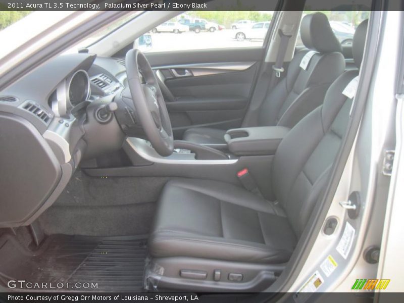  2011 TL 3.5 Technology Ebony Black Interior