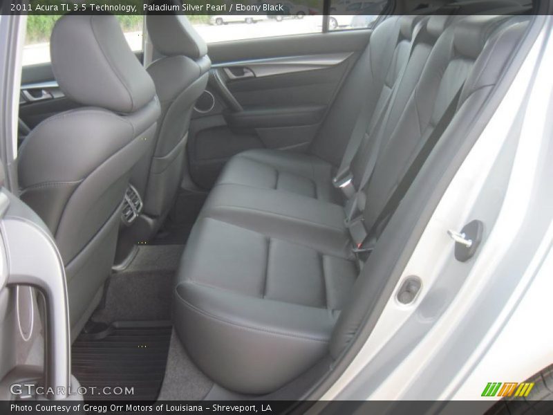  2011 TL 3.5 Technology Ebony Black Interior