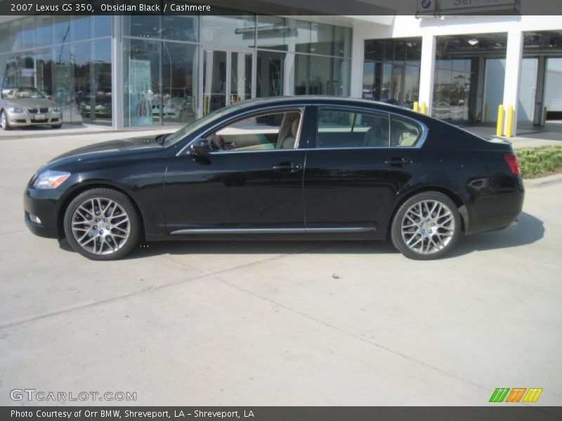 Obsidian Black / Cashmere 2007 Lexus GS 350