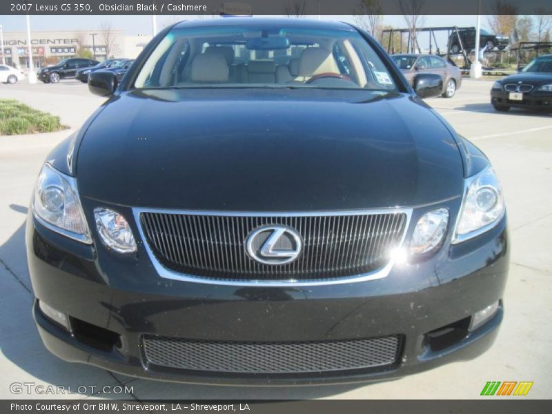 Obsidian Black / Cashmere 2007 Lexus GS 350