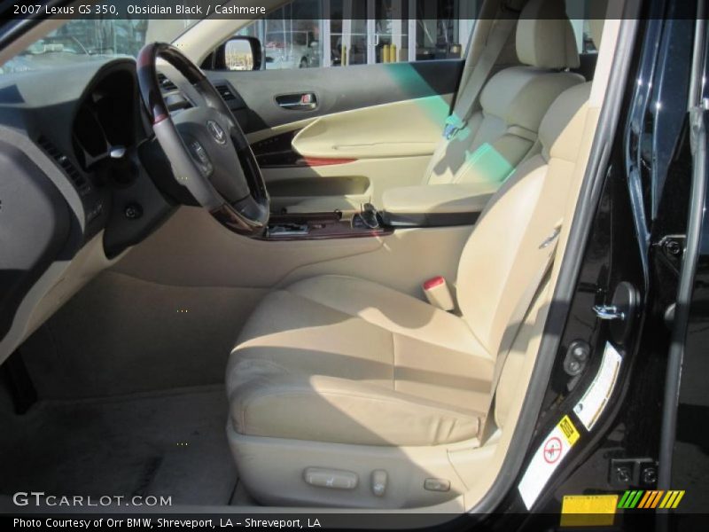 Obsidian Black / Cashmere 2007 Lexus GS 350