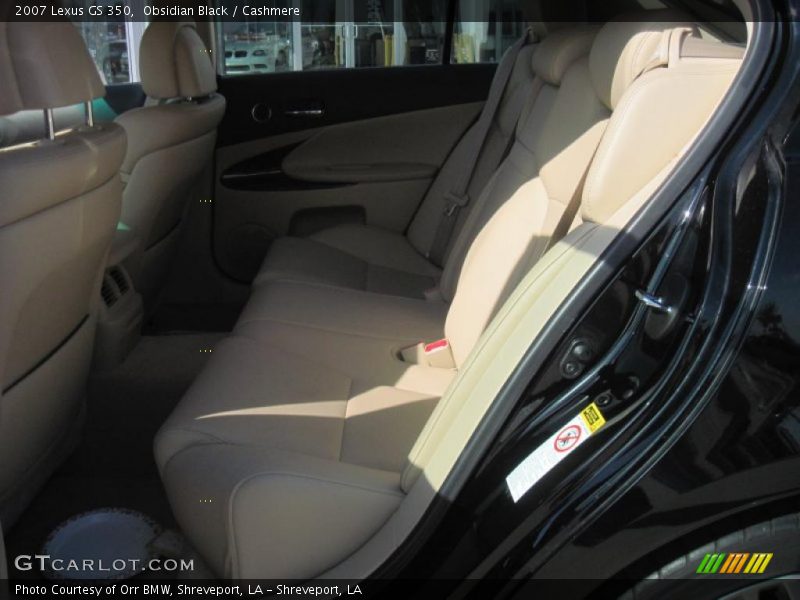 Obsidian Black / Cashmere 2007 Lexus GS 350