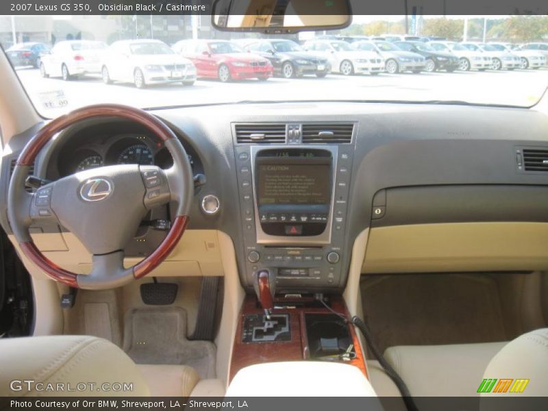 Obsidian Black / Cashmere 2007 Lexus GS 350