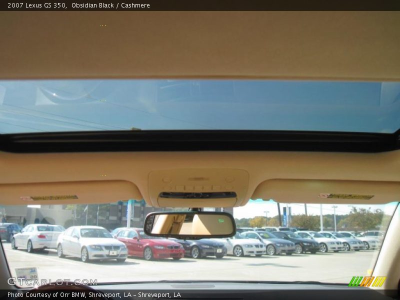 Obsidian Black / Cashmere 2007 Lexus GS 350