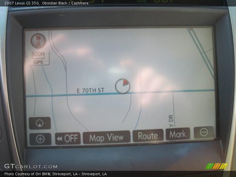 Obsidian Black / Cashmere 2007 Lexus GS 350