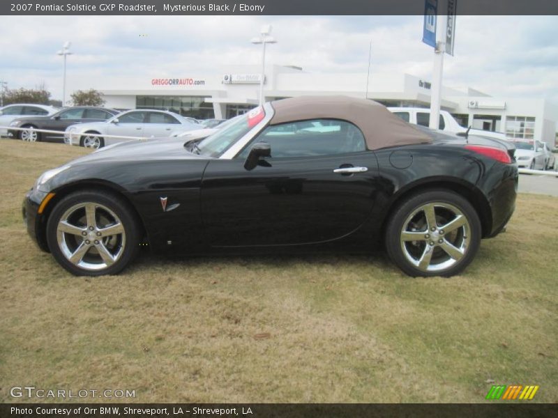  2007 Solstice GXP Roadster Mysterious Black