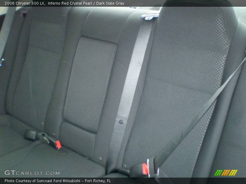 Inferno Red Crystal Pearl / Dark Slate Gray 2008 Chrysler 300 LX