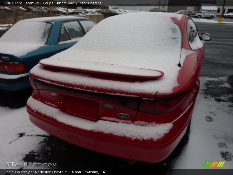 Bright Red / Dark Charcoal 2001 Ford Escort ZX2 Coupe