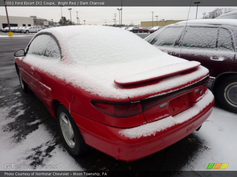 Bright Red / Dark Charcoal 2001 Ford Escort ZX2 Coupe