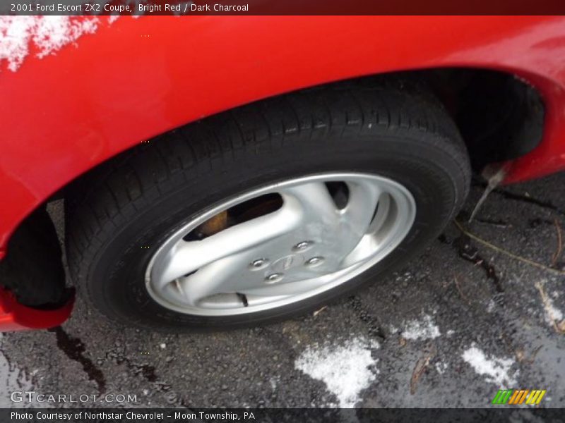 Bright Red / Dark Charcoal 2001 Ford Escort ZX2 Coupe