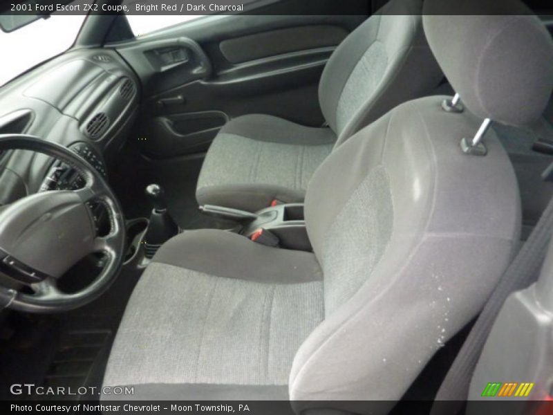 Bright Red / Dark Charcoal 2001 Ford Escort ZX2 Coupe
