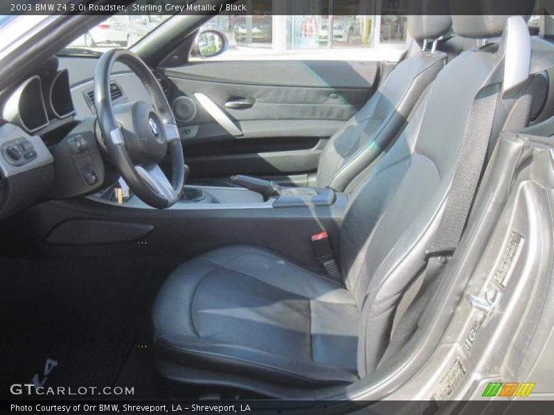  2003 Z4 3.0i Roadster Black Interior