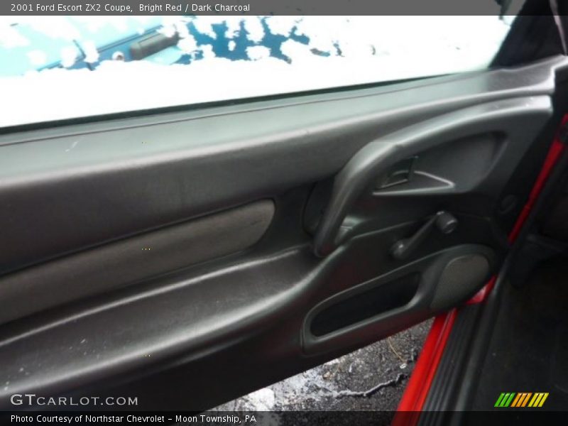 Bright Red / Dark Charcoal 2001 Ford Escort ZX2 Coupe