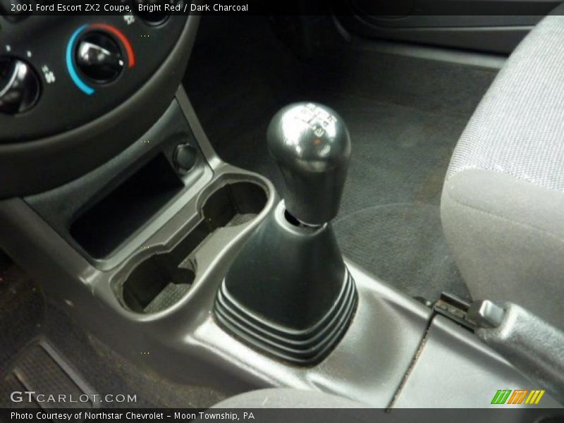 Bright Red / Dark Charcoal 2001 Ford Escort ZX2 Coupe