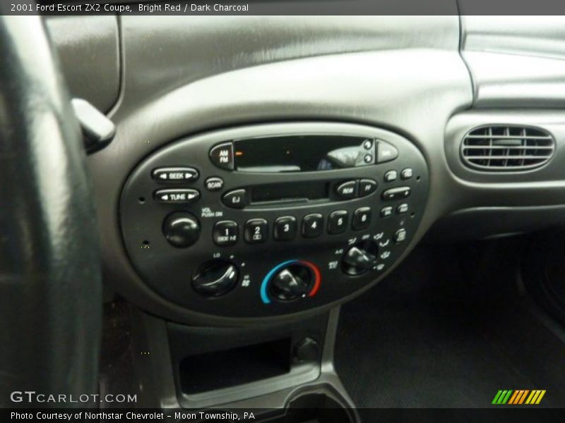 Bright Red / Dark Charcoal 2001 Ford Escort ZX2 Coupe