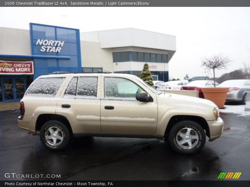 Sandstone Metallic / Light Cashmere/Ebony 2006 Chevrolet TrailBlazer LS 4x4