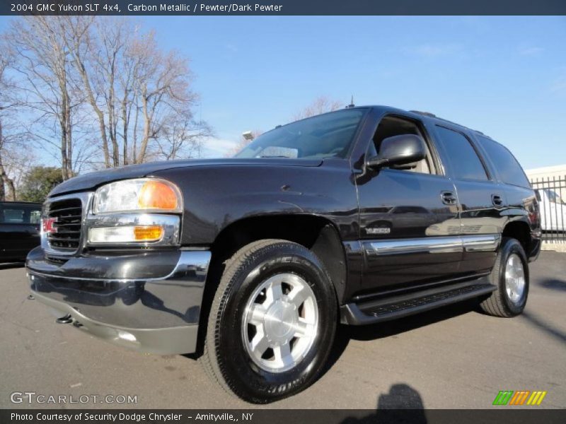 Carbon Metallic / Pewter/Dark Pewter 2004 GMC Yukon SLT 4x4