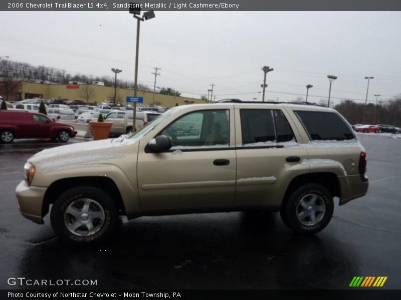 Sandstone Metallic / Light Cashmere/Ebony 2006 Chevrolet TrailBlazer LS 4x4