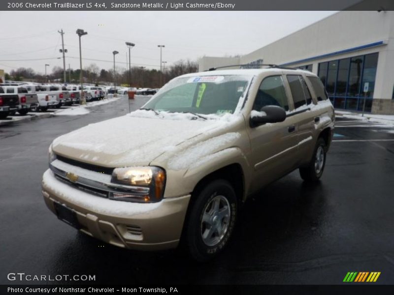 Sandstone Metallic / Light Cashmere/Ebony 2006 Chevrolet TrailBlazer LS 4x4