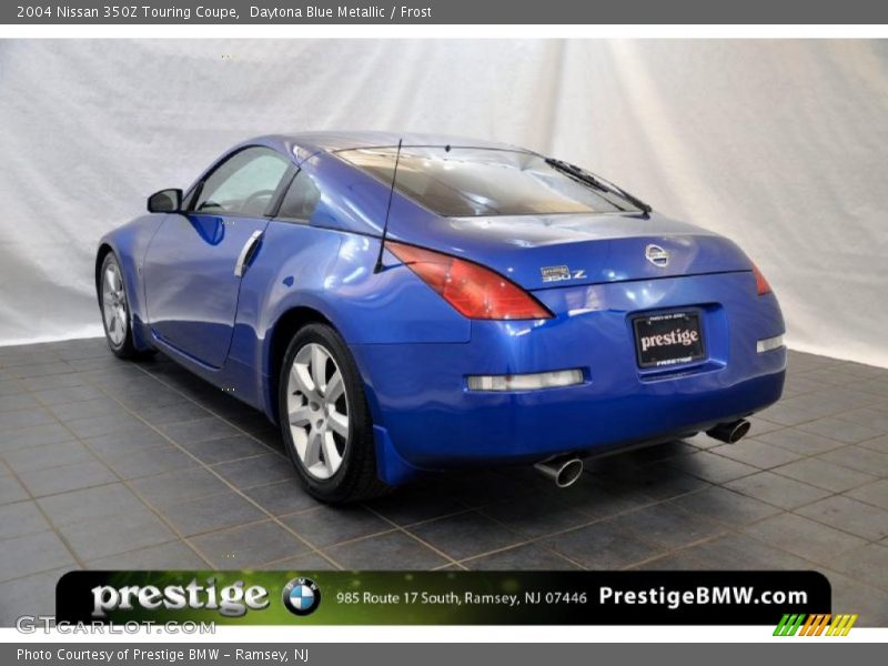 Daytona Blue Metallic / Frost 2004 Nissan 350Z Touring Coupe