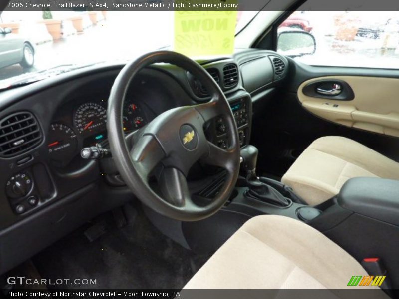 Sandstone Metallic / Light Cashmere/Ebony 2006 Chevrolet TrailBlazer LS 4x4