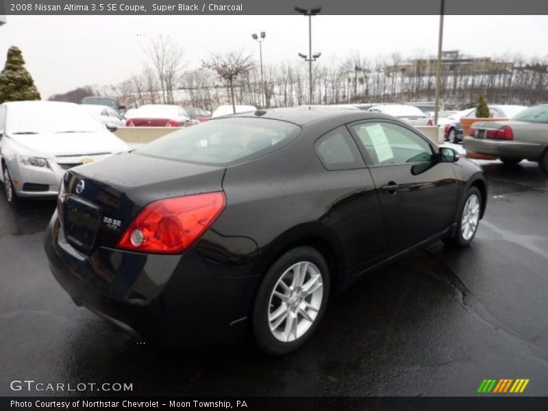 Super Black / Charcoal 2008 Nissan Altima 3.5 SE Coupe