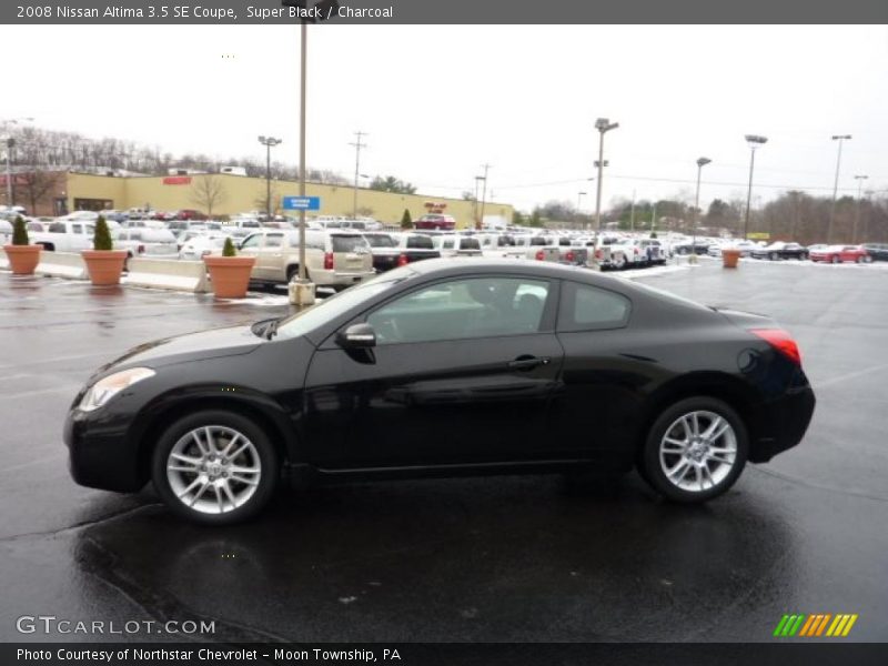 Super Black / Charcoal 2008 Nissan Altima 3.5 SE Coupe