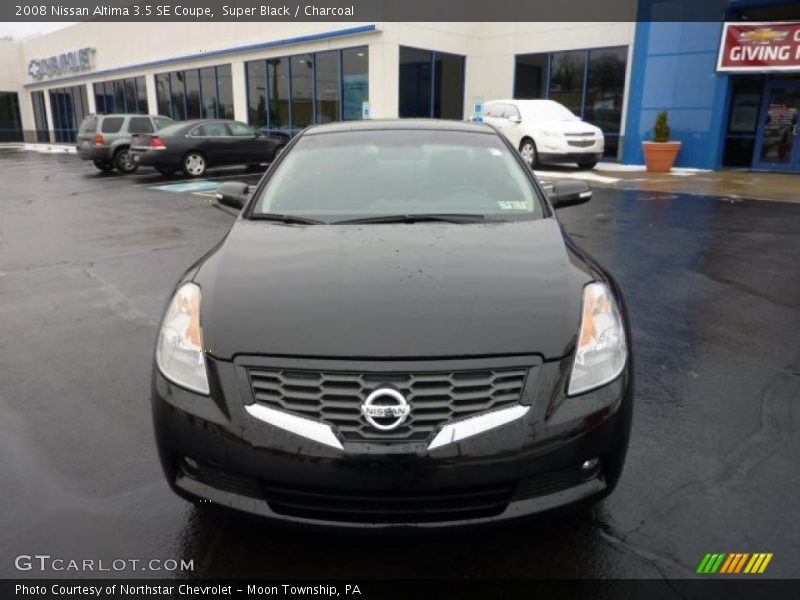 Super Black / Charcoal 2008 Nissan Altima 3.5 SE Coupe