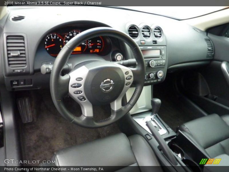 Super Black / Charcoal 2008 Nissan Altima 3.5 SE Coupe