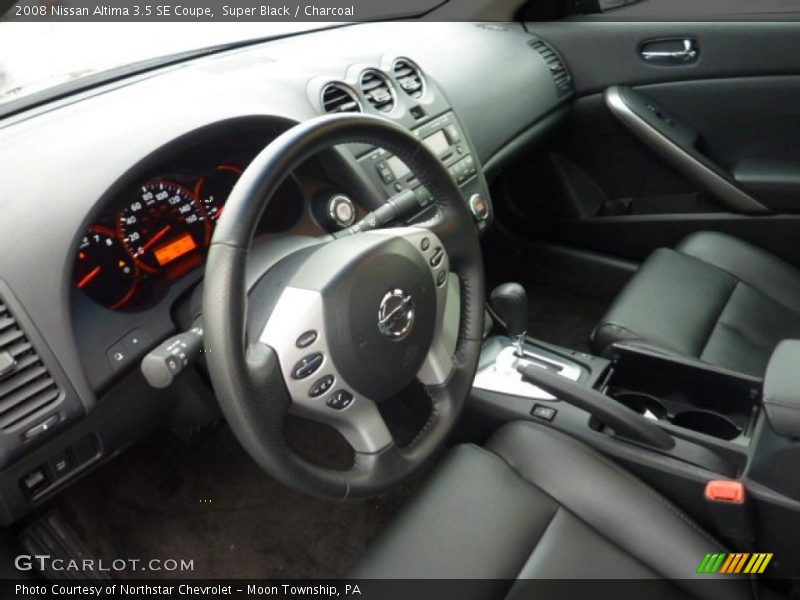 Super Black / Charcoal 2008 Nissan Altima 3.5 SE Coupe