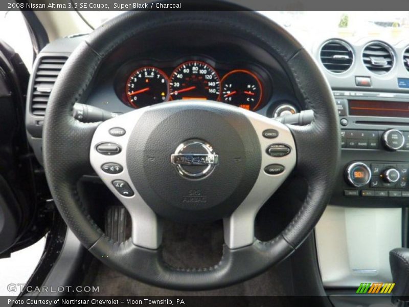 Super Black / Charcoal 2008 Nissan Altima 3.5 SE Coupe