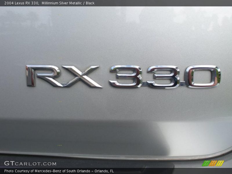 Millinnium Silver Metallic / Black 2004 Lexus RX 330