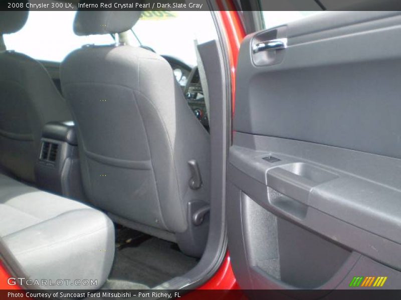 Inferno Red Crystal Pearl / Dark Slate Gray 2008 Chrysler 300 LX