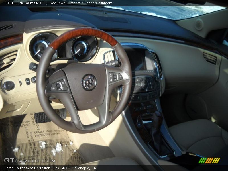 Dashboard of 2011 LaCrosse CXS